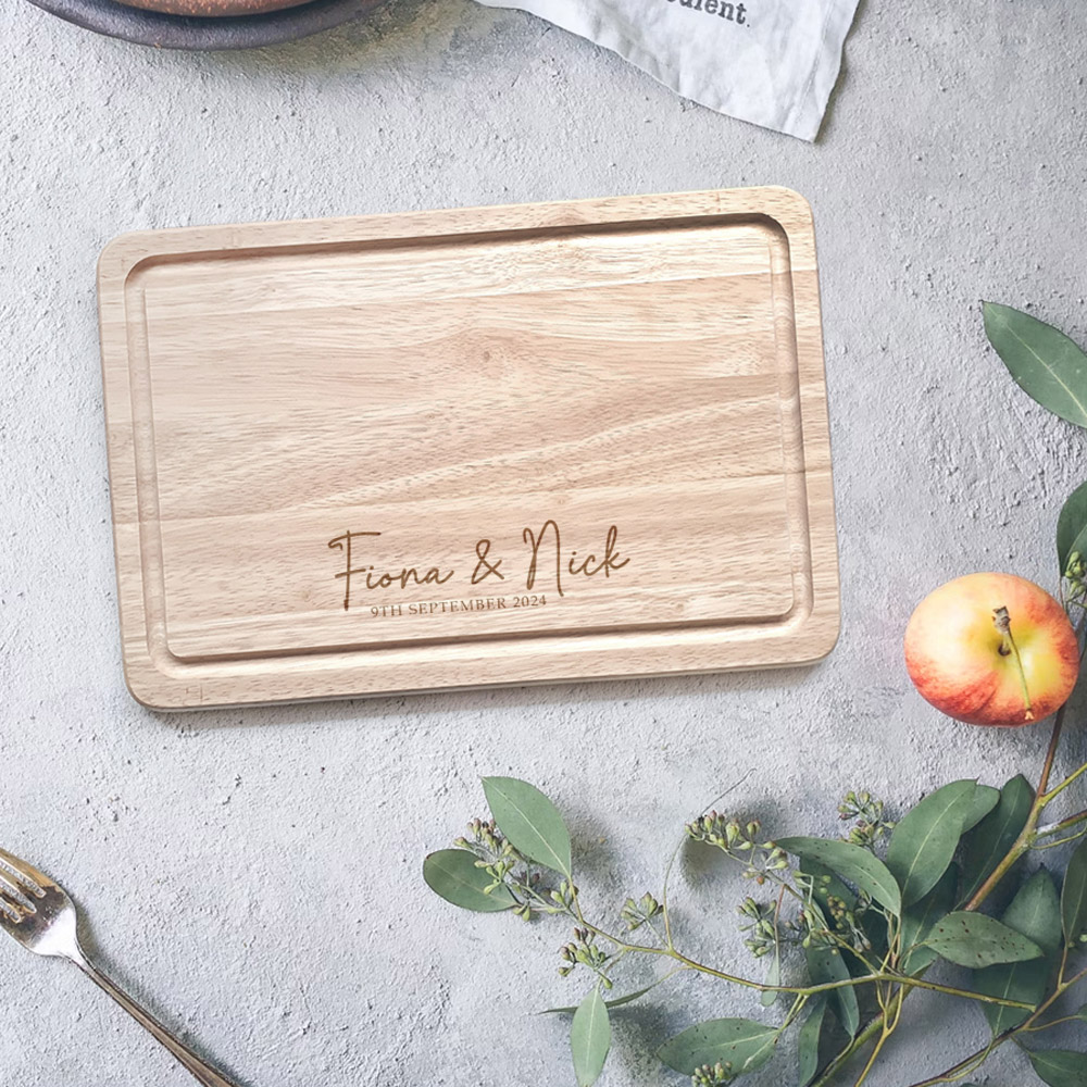 Personalised Chopping Board - Wedding